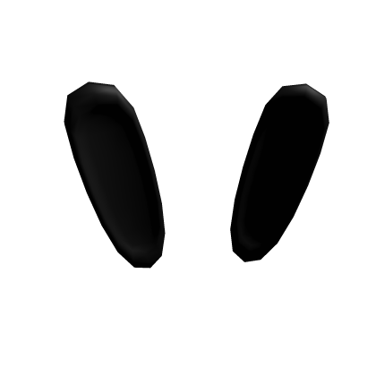 black bunny ears