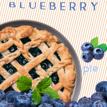 blueberry pie