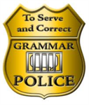 Grammar Police.