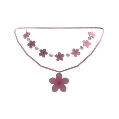 Pink Sakura Necklace