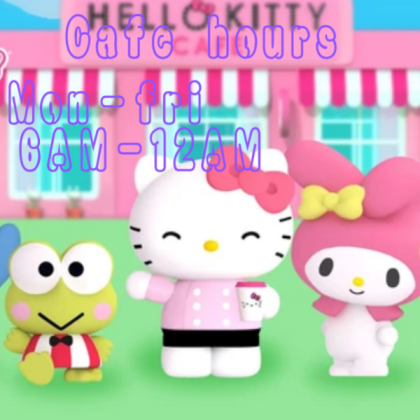 hello kitty cafe! Roblox decal