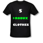 5 $ROBUX CLOTHES