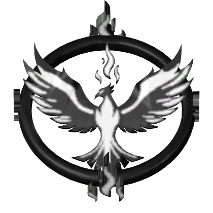Ghost Phoenix Flames Halo Roblox item