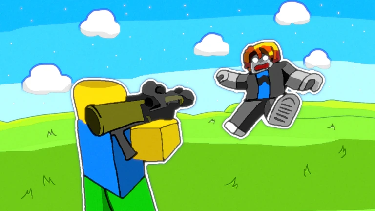 More About Shoot a Friend Simulator, Image source: Roblox.com