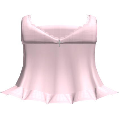 cute summer adorable moe dress (pink) Roblox item
