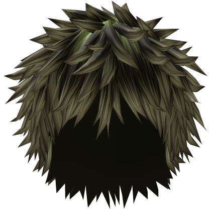 green acid monster spiky emo hair Roblox item