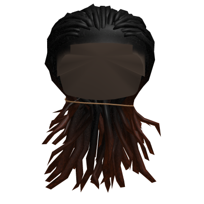 JaQuez Ponytail locs Brown Tips