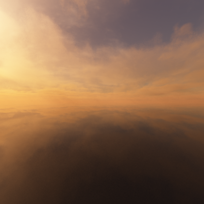 Flaming sunset - A Jegabert Sky