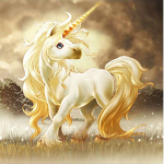 Golden unicorns!