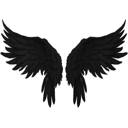 Black Angel Wings Roblox item