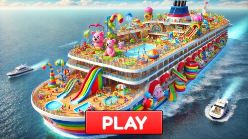 🚢 Liberty Cruise Ship Sea Sim [NEW SHIP]