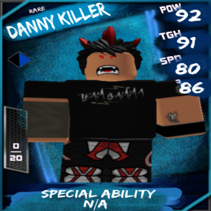 [Rare Danny Killer] XOW Supercards Roblox decal