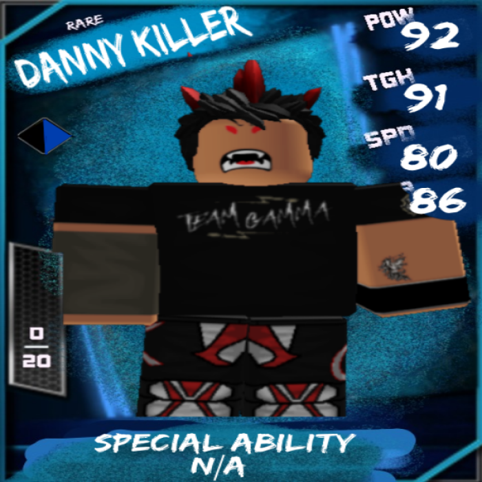 [Rare Danny Killer] XOW Supercards Roblox decal