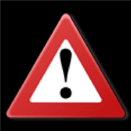 Danger Sign Roblox decal