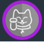 Lucky Cat Badge Gang