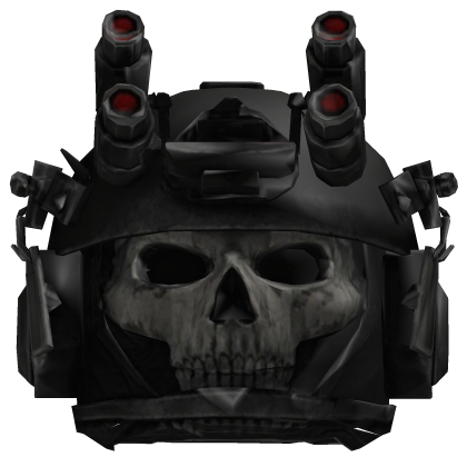 Tactical Ghost Blackout Gear Military Helmet