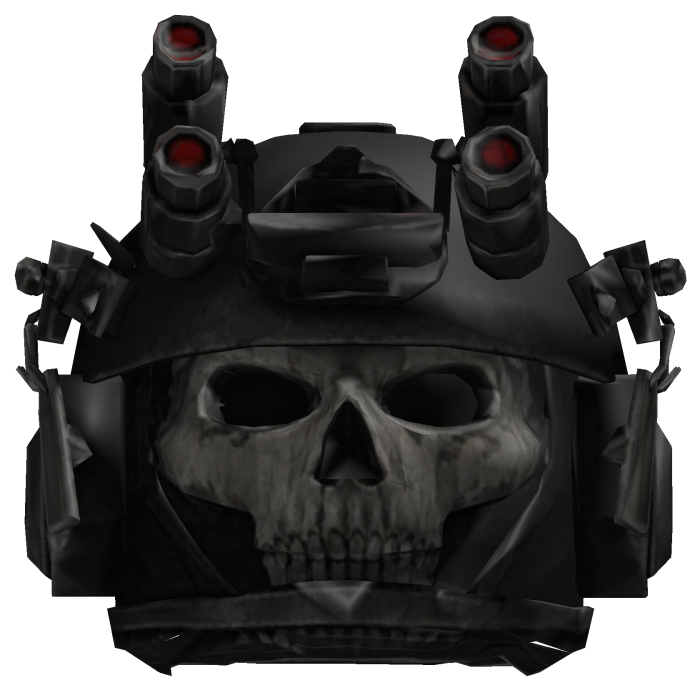 Tactical Ghost Blackout Gear Military Helmet