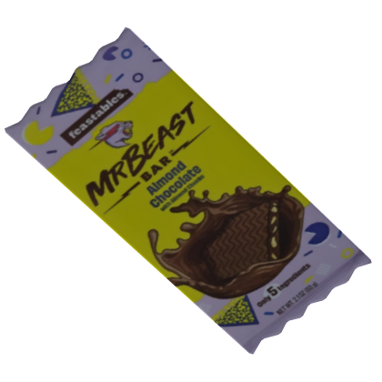 MrBeast Feastables Almond Chocolate Bar