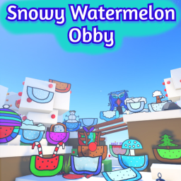 Snowy Watermelon Obby ☃️