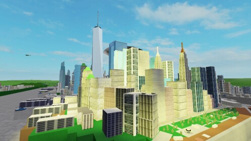 WINTER Destroy New York City OLD VERSON Play On Roblox NoFilter