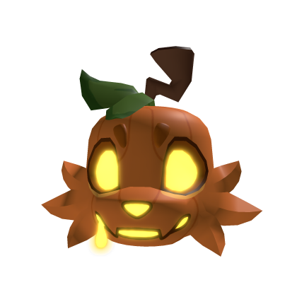Pumpkin Dog Head [WITH EMISSIVES] Roblox item