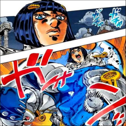 Jojo's Bizarre Adventure Manga - Sticky Fingers Roblox decal
