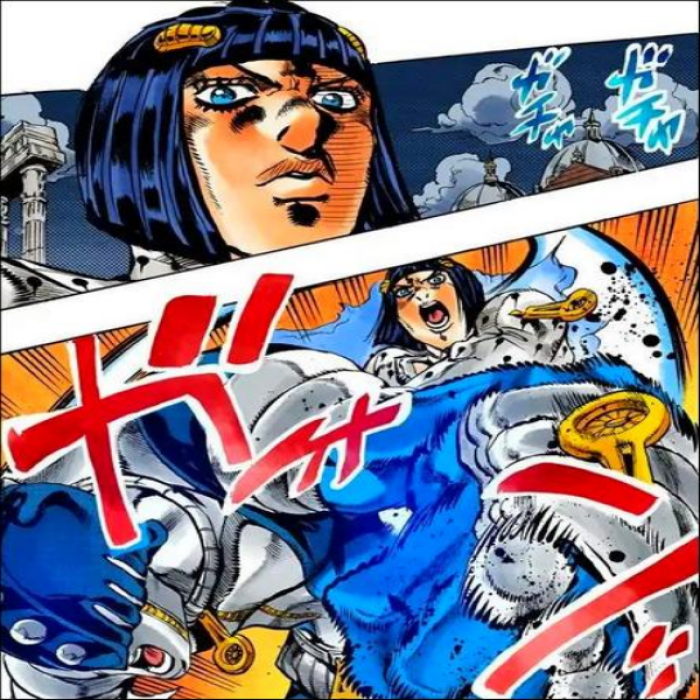 Jojo's Bizarre Adventure Manga - Sticky Fingers Roblox decal