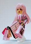 Barbie Rosa Shopping