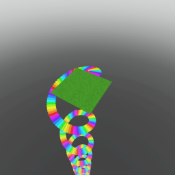 Rainbow staircase