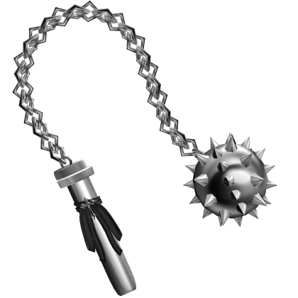 ♡ gothic spikey mace w/ black ribbon ♡ Roblox item