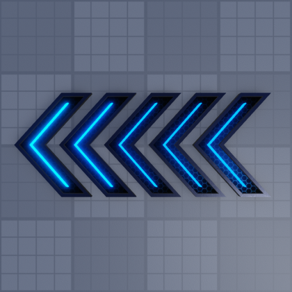 Cyberpunk Neon Arrow preview 1