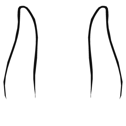Neon White Horns Roblox item