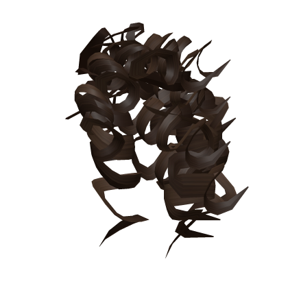EXT for Brown Curly Bun  Roblox item