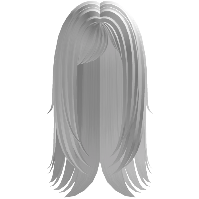 Long Gothic Horror Fatal frame Hair in White 𖹭.ᐟ