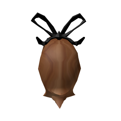 Colonial Wig Ponytail Brown Roblox item