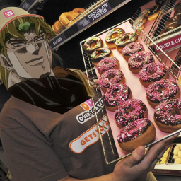 very normal donut shop