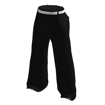 Black Bell Bottom Pants