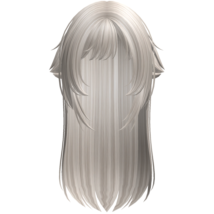 ✚ Layered Wispy Catgirl Anime Hair in Ash Blonde