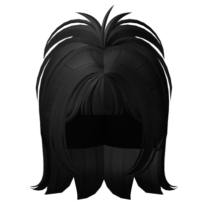 Y2K Popstar Ponytail Black Roblox item