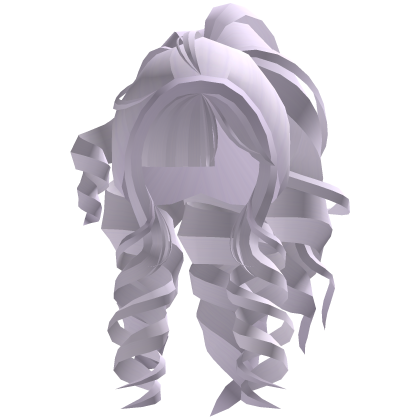 Fluffy Gyaru Bouncy Curls In Light Purple Roblox item