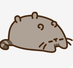 Pusheen and friendship