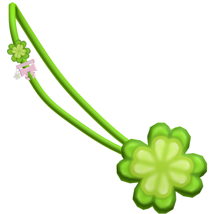 🍀꒰ cute lucky clover bag 3.0 Roblox item