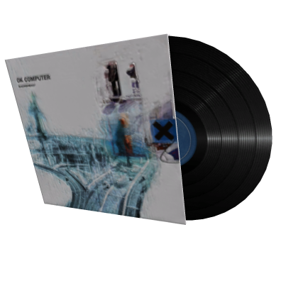 OK Computer radiohead Vinyl Back Roblox item