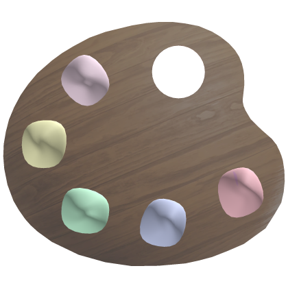 Cutesy Painter Artist Pastel Color Palette  Roblox item