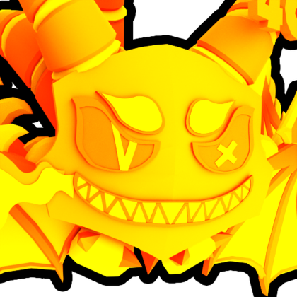 Gold Glitched Demon