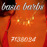 ba$ic barb$
