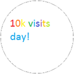 10k Visits Badge! (Discontinued)