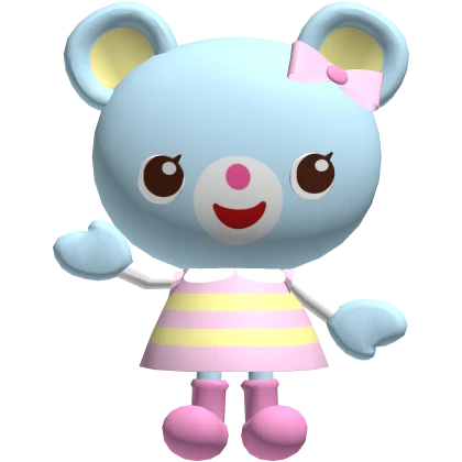 𑣲 Pink Mezzo Piano Mimi-chan Bunny Backpack | Roblox Item - Rolimon's