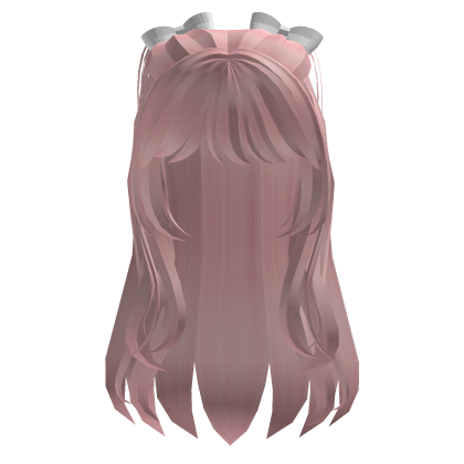 Cute Preppy Doll Hair w Bows Roblox item