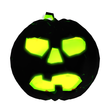 [GLOWING] Eerie Glowing Pumpkin Head